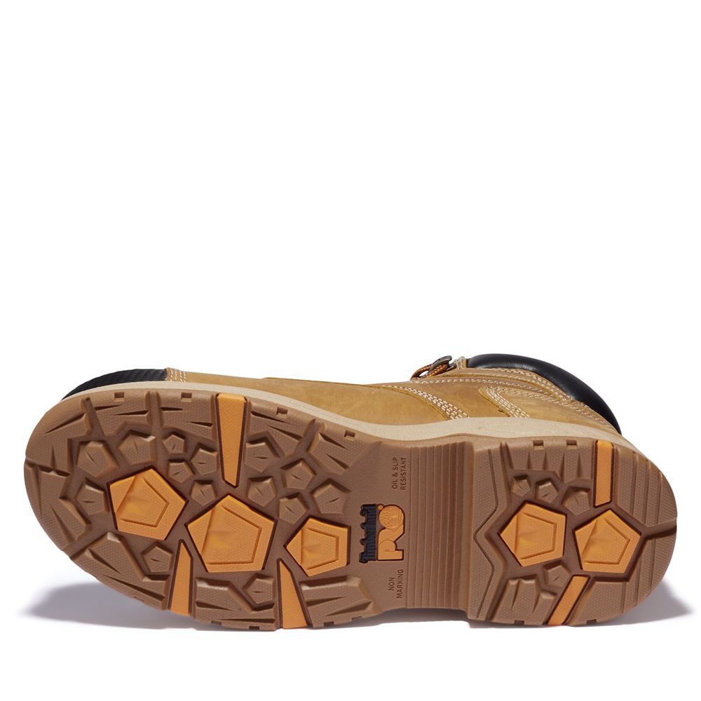 Bocanci De Muncă Timberland Barbati Maro/Negrii - Pro® Helix Hd 6\" Comp Toe - Romania - NPVYZI136